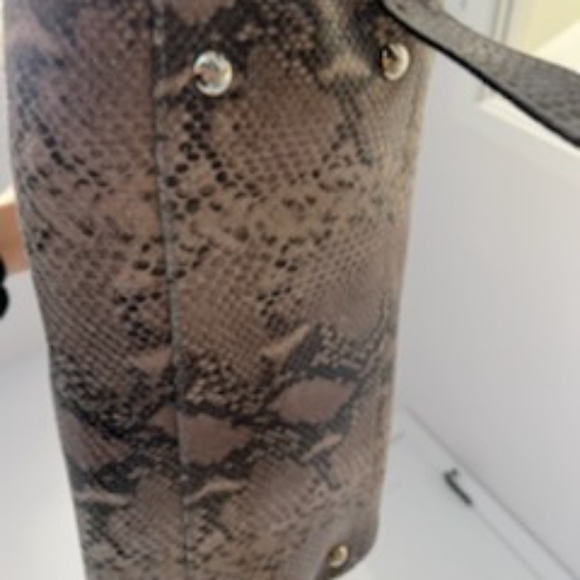 Python Skin Jimmy Choo Handbag - Picture 8 of 9